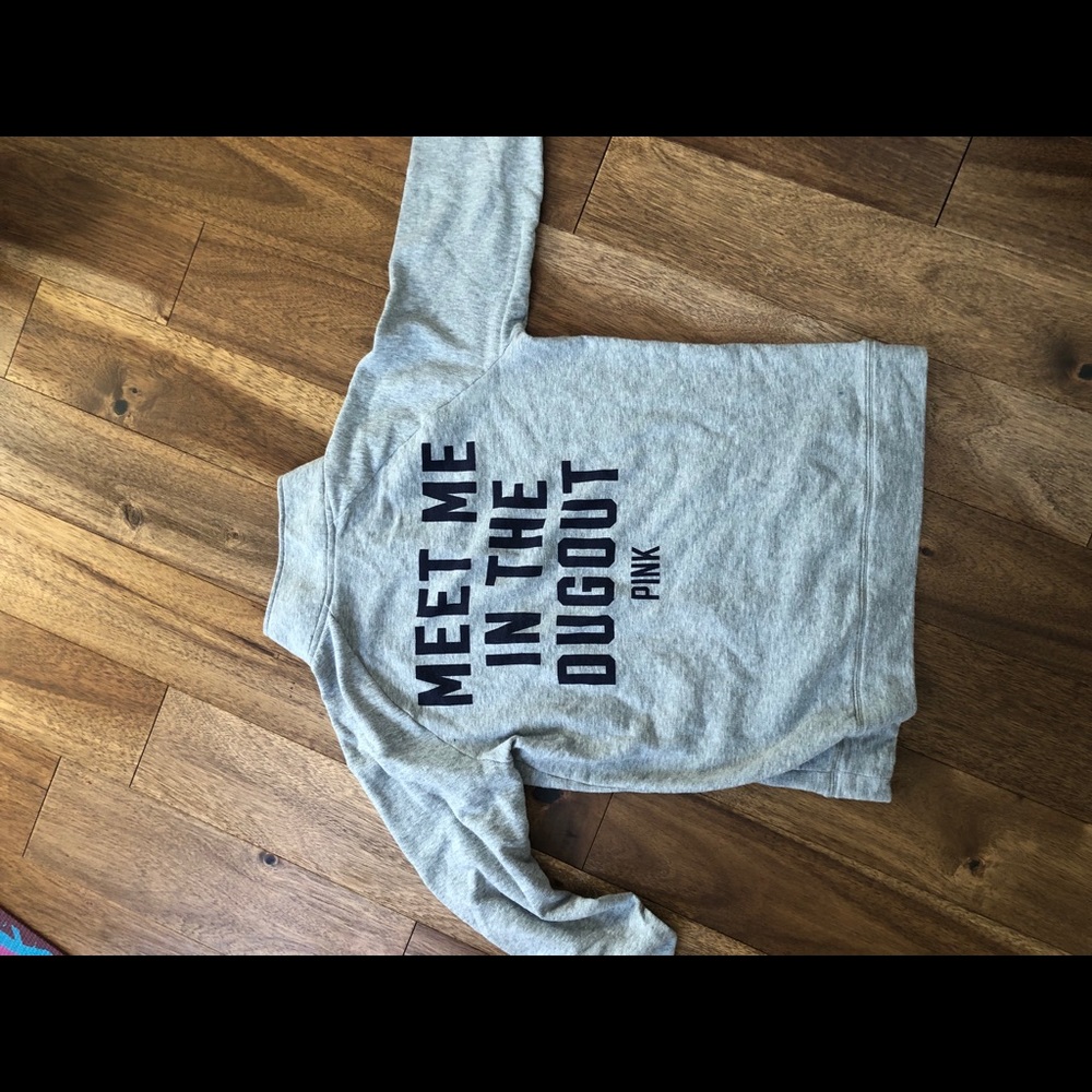 New York Yankees Victoria secret pink quarter zip